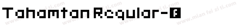 Tahamtan Regular字体转换